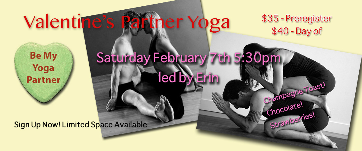 Valentine's Day Couples Yoga at Thrive Yoga